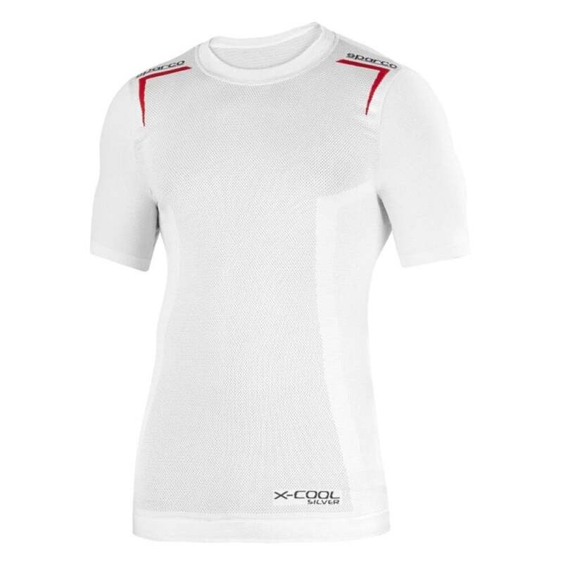 Sparco T-Shirt K-Carbon Xxs White