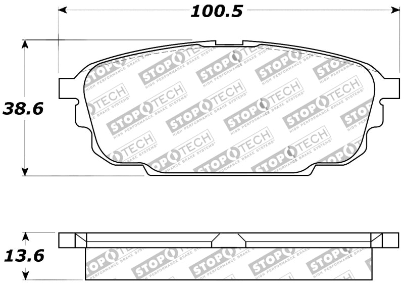 StopTech Performance Brake Pads