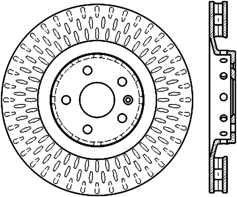 StopTech Slotted Sport Brake Rotor