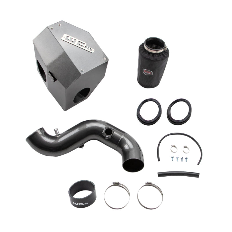 Wehrli 13-18 Cummins 6.7L Intake Kit 4in - Bluberry Frost