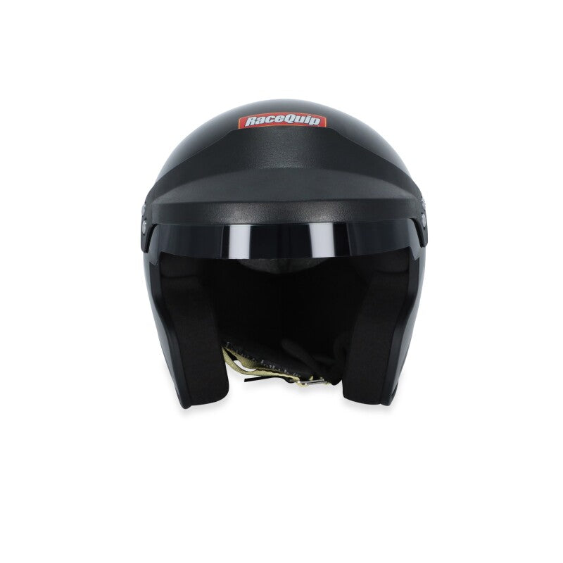 RaceQuip OF25 SA2025 GLBLK MED HELMET