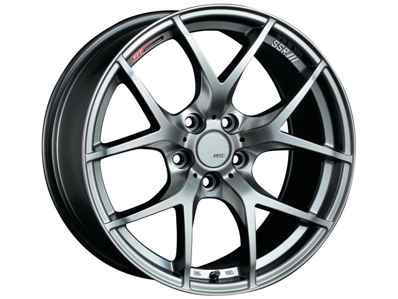 SSR GTV03 19x8.5 5x114.3 38mm Offset Flat Black Wheel 11+ WRX / 08+ STI / 11+ tC / 93-98 Supra