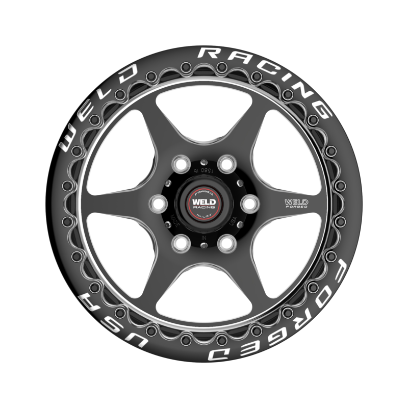 Weld S79 HD 17x10 / 6x135 BP / 7.2in. BS Black Wheel (Low Pad) - Single Beadlock MT