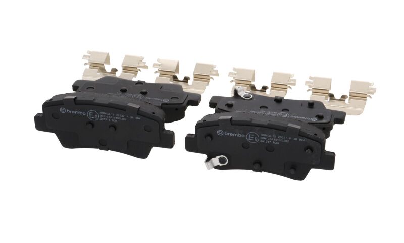 Brembo OE 2017 Hyundai Elantra/18-22 Ioniq/18-19 Sonata/16-17 Veloster Low-Met Brake Pad - Rear