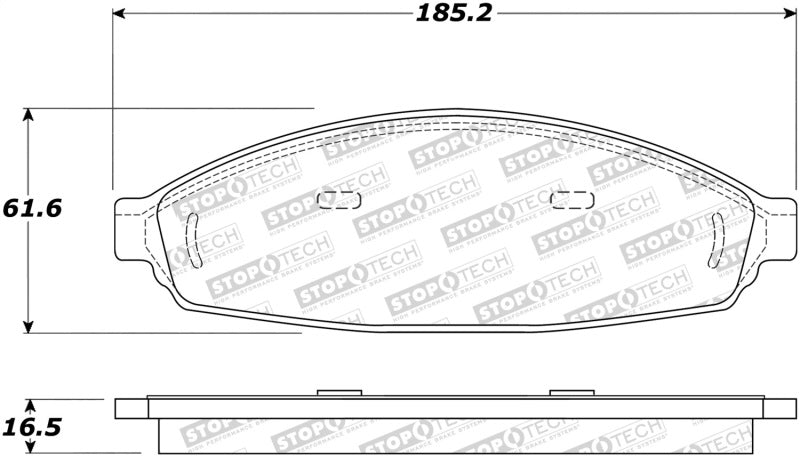 StopTech Street Brake Pads