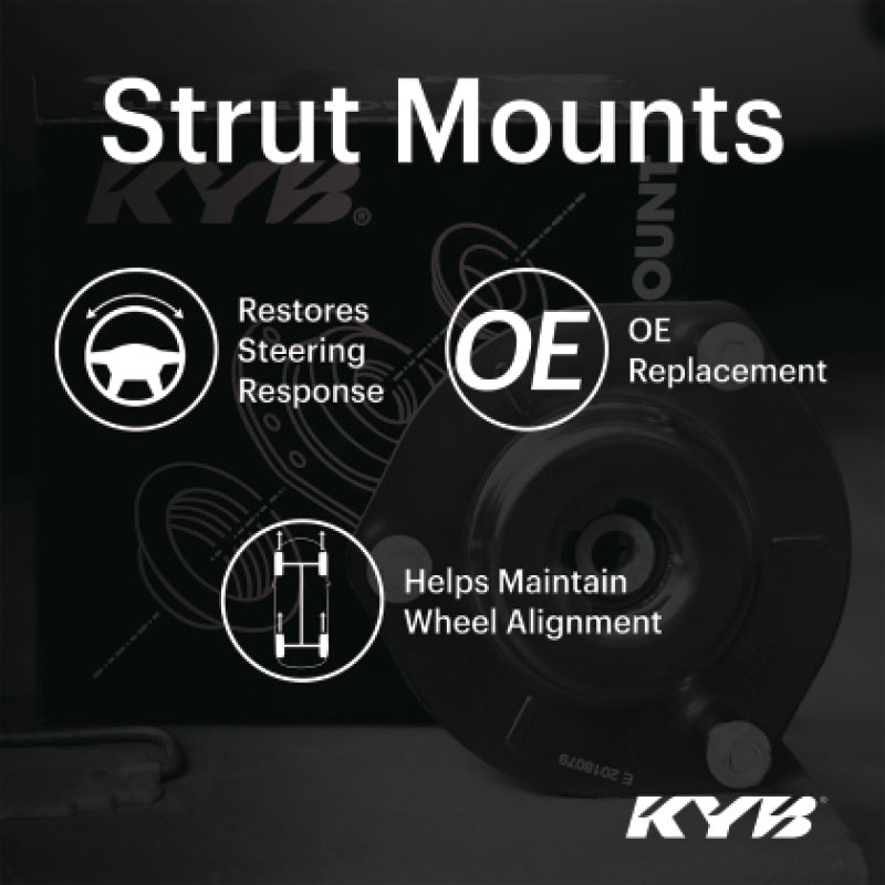 KYB 11-17 BMW X3 (w/o Elec. Susp.) / 15-18 BMW X4 (w/o Elec. Susp.) Strut Mount Kit - Front
