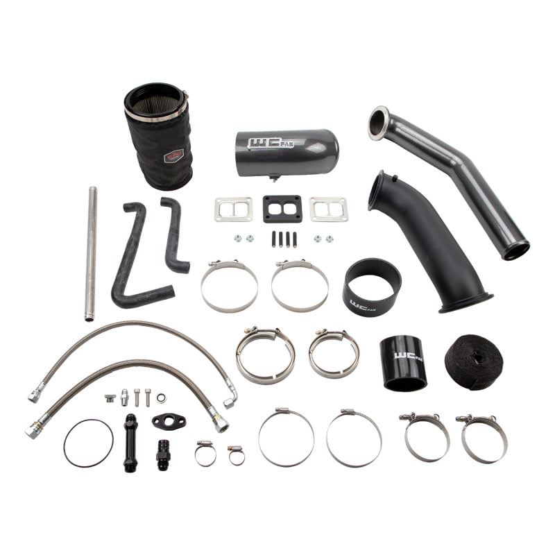 Wehrli 04.5-07 Dodge 5.9L Cummins S400 Turbo 2nd Gen Swap Kit (No Turbo/Manifold) - Bengal Silver