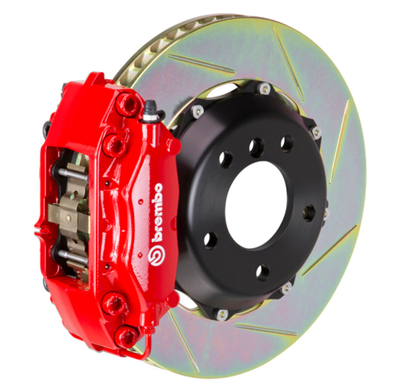 Brembo 16+ Miata MX-5 (ND) Front GT BBK 4 Piston Cast 328x28 2pc Rotor Slotted Type-1-Red