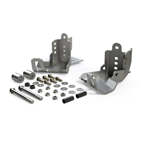 JK FALCON HD SHOCK SKID PLATE KIT - REAR