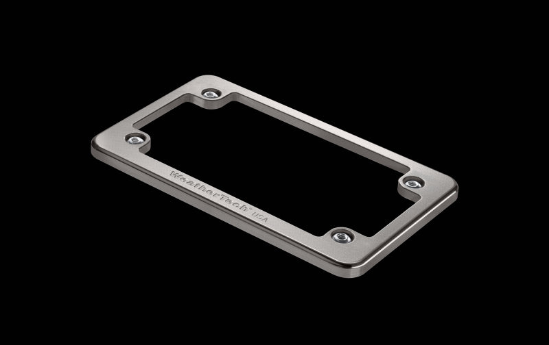 WeatherTech Motorcycle Billet Plate Frames - Red