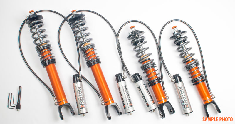 Moton 2-Way Clubsport Coilovers True Coilover Style Rear Mitsubishi EVO 7/8 01-05 (Incl Springs)