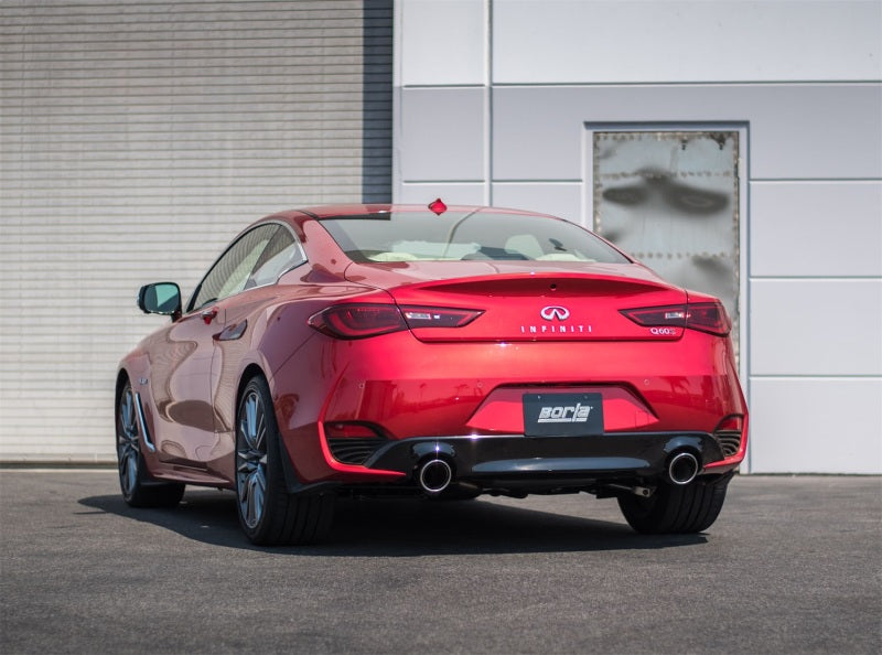 Borla 2017 Infiniti Q60S 3.0T V6 S Type Catback Exhaust