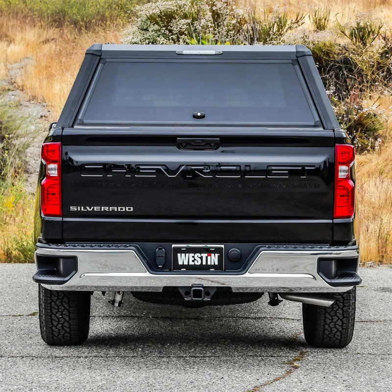 Westin 19-24 Chevy Silverado CC 1500 5.8ft Bed Alum Bed Topper Black - BOX 1 & BOX 2 (COMPLETE KIT)