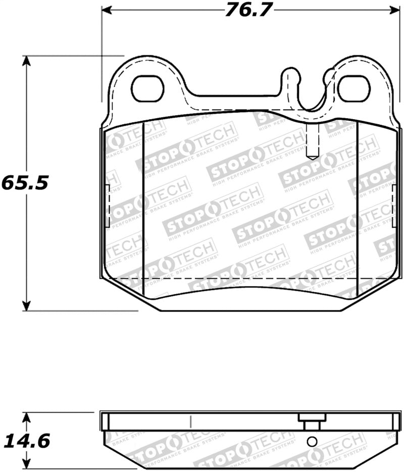 StopTech Street Brake Pads