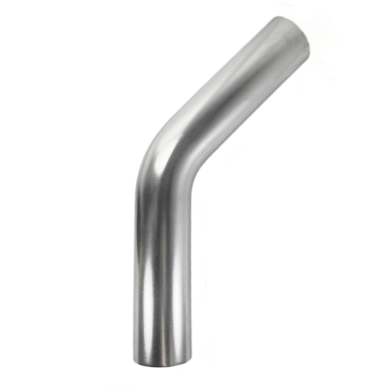 Ticon Al Mandrel Bend 45 2.25in Aluminum 6061 45in Mandrel Bend - 1.5D Radius