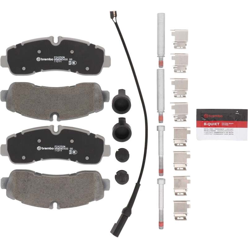 Brembo OE 20-22 Ford Transit-150/Transit-250/Transit-350/Transit-350 HD Ceramic Brake Pad - Rear