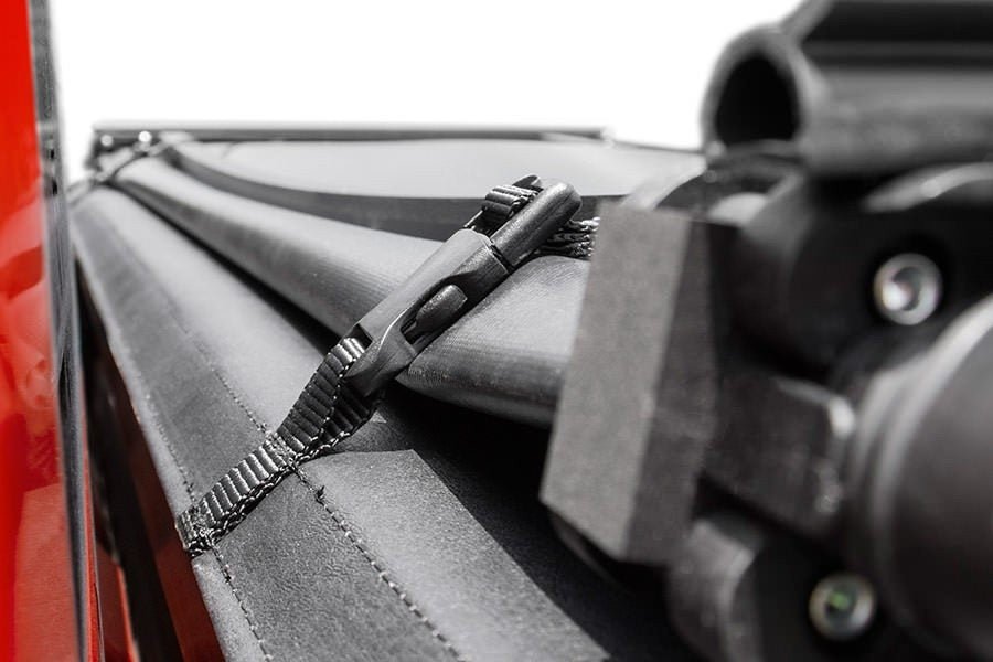 Rough Country 41288650 Tri Fold Soft Tonneau Cover for 1988-2007 Chevy GMC 1500 (6'7" Bed)