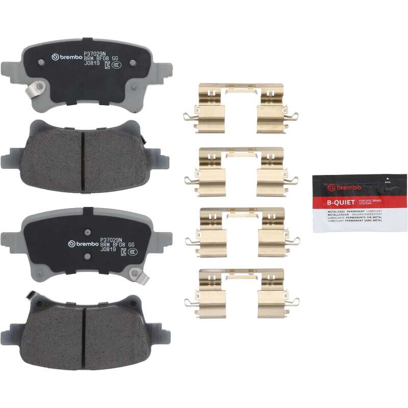 Brembo OE 20-24 Jeep Gladiator/Wrangler PRIME Ceramic Brake Pad - Rear