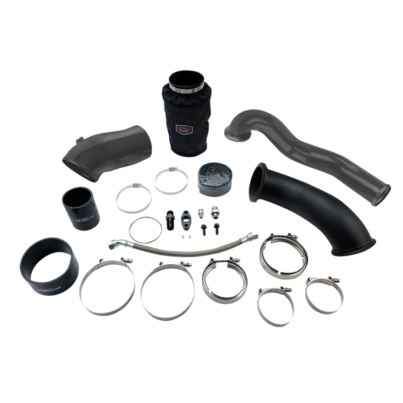 Wehrli 2004.5-07 Cummins 5.9L S400 High Mnt Turbo 2nd Gen Swap Kit - Gun Metal