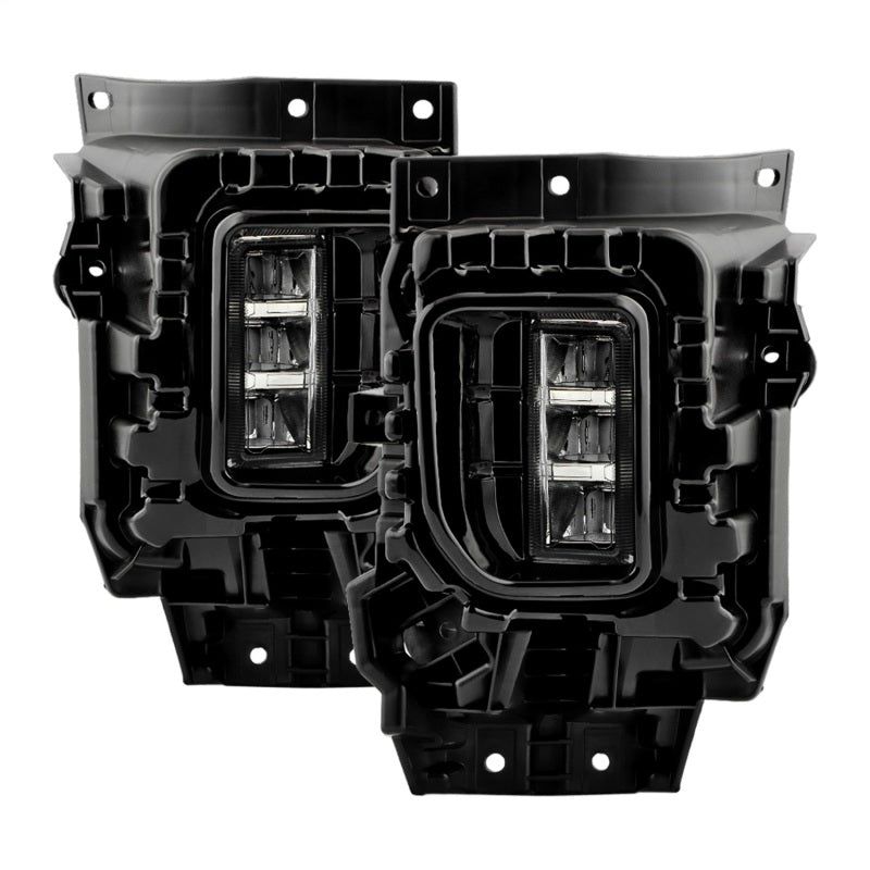 Spyder 2024+ Chevy Silverado 2500HD/3500HD OEM Style Full LED Fog Light w/Universal Switch
