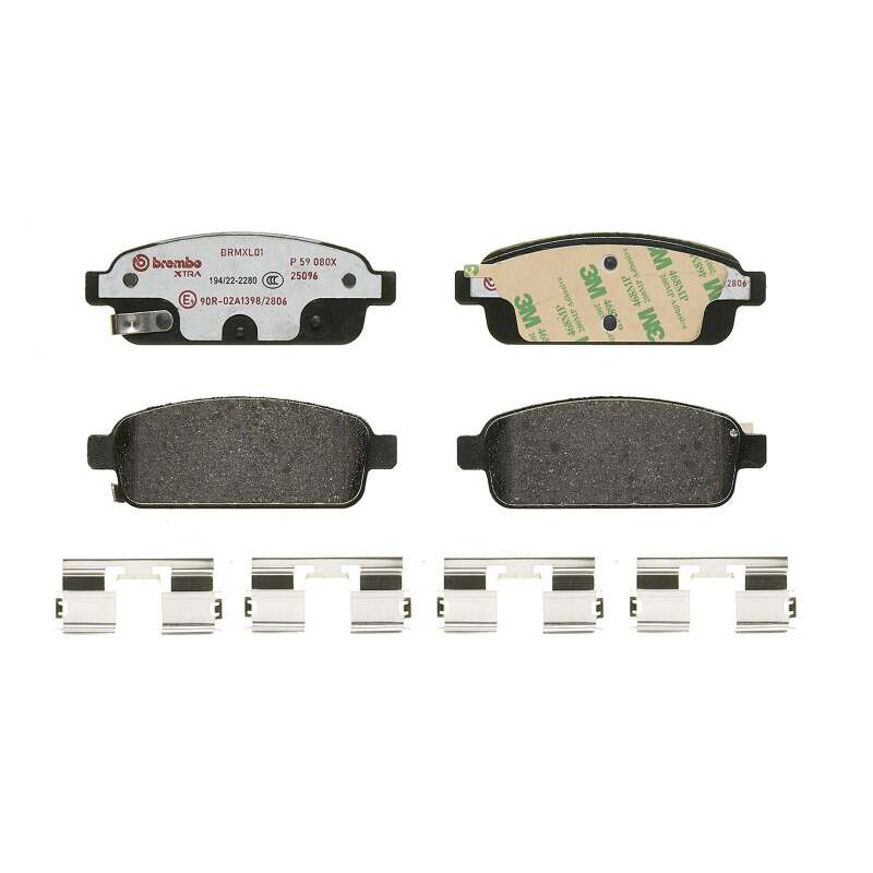 Brembo 11-16 Chevrolet Cruze Premium Xtra Brake Pads - Rear