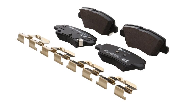 Brembo OE 21-22 Hyundai Accent/19-24 Nexo/2016 Sonata/2019 Sonata PRIME Low-Met Brake Pad - Rear