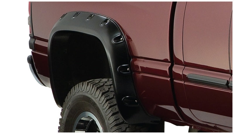 Bushwacker 86-95 Suzuki Samurai Pocket Style Flares 2pc - Black