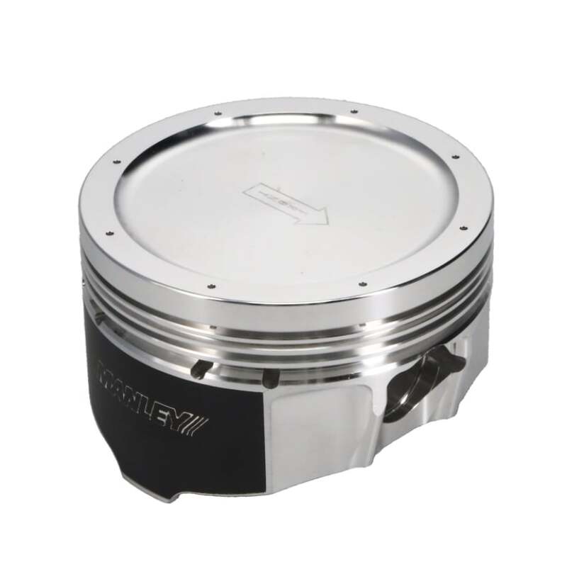 Manley 4.6L Ford Modular (2/4 Valve) 3.552in Bore 1.2in CD 11cc Turbo Tuff Dish Pistons - Set of 8