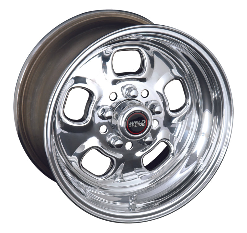 Weld Rodlite 15x8 / 5x4.5 & 5x4.75 BP / 5.5in. BS Polished Wheel - Non-Beadlock