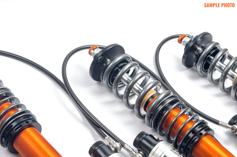 Moton 2-Way Clubsport Coilovers True Coilover Style Rear Porsche 993 Carrera 2/4 (Incl Springs)