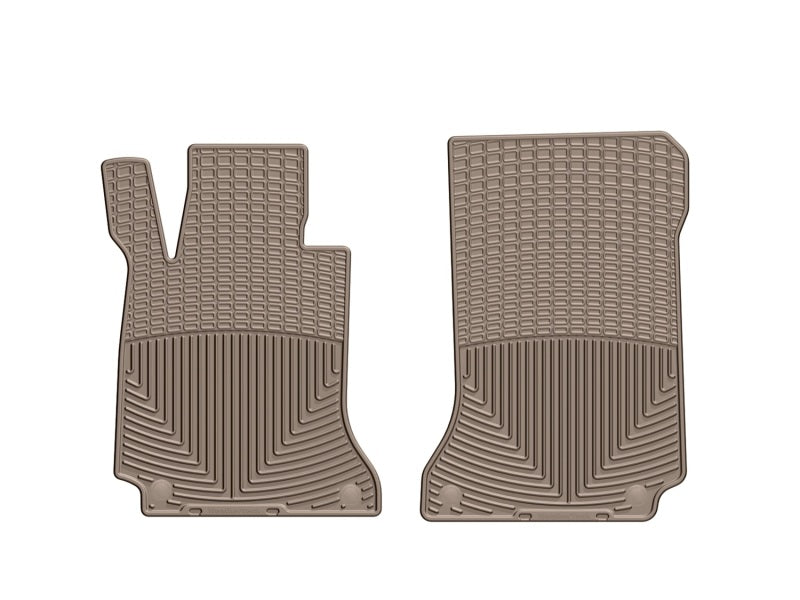 WeatherTech 08+ Mercedes-Benz E-Class Front Rubber Mats - Tan