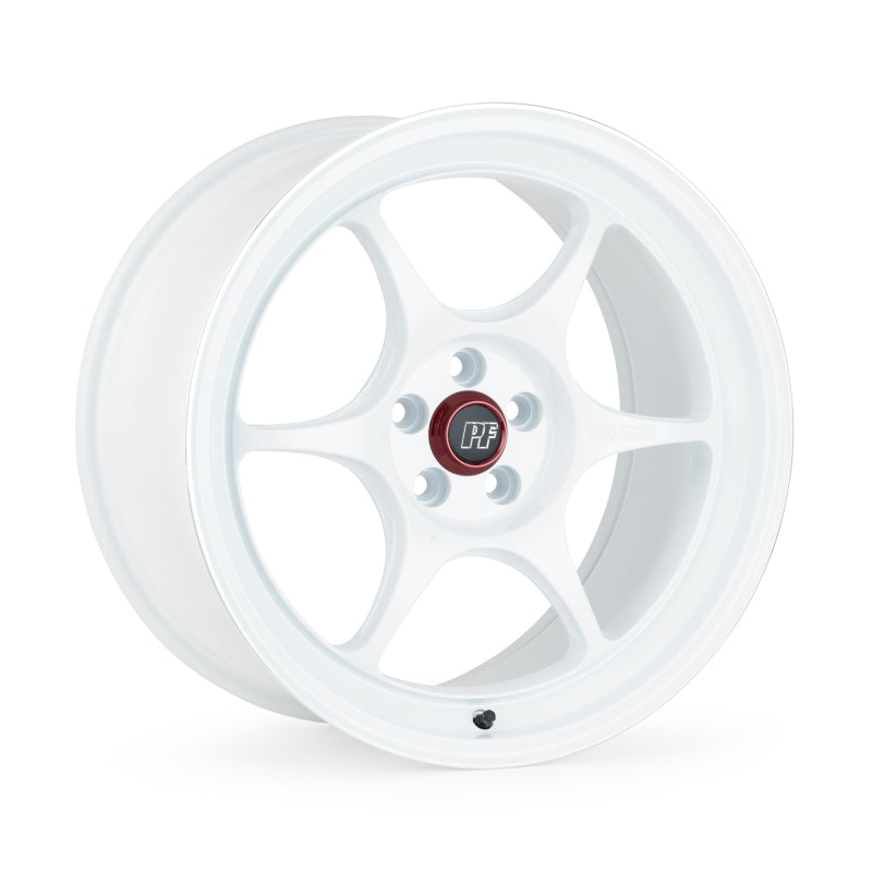 Enkei PF06 17x9 5x114.3 35mm Offset 75mm Bore White Machined