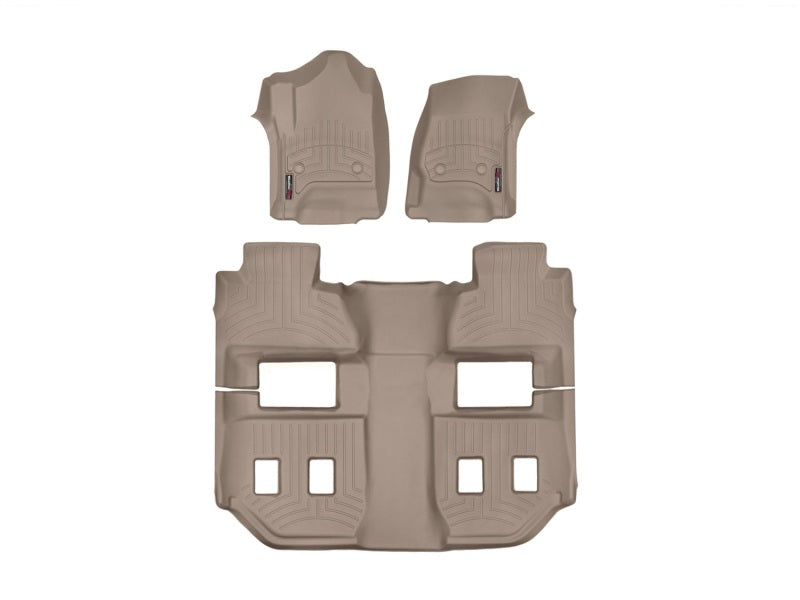 WeatherTech 14+ Maserati Quatroporte Front FloorLiner - Black