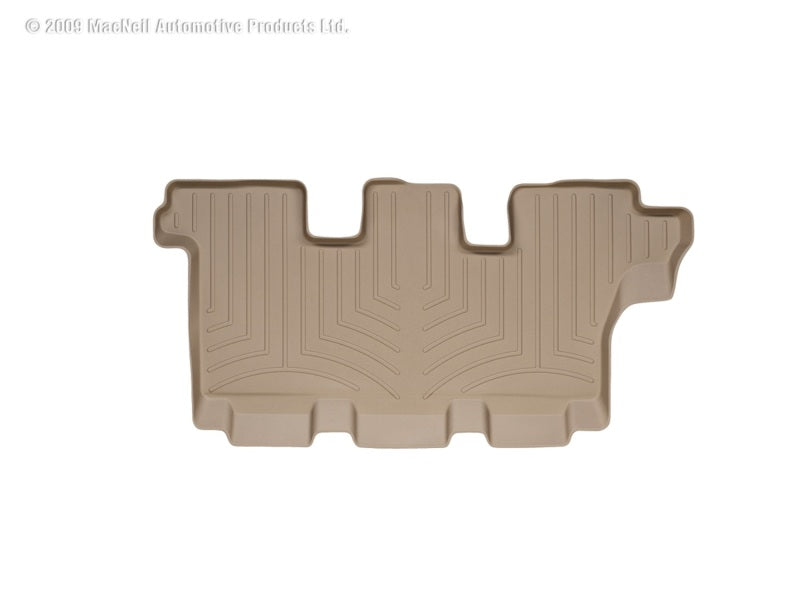 WeatherTech 09+ Kia Borrego Rear FloorLiner - Tan