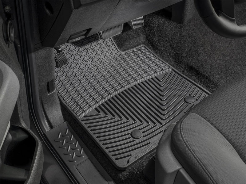 WeatherTech 94 Lincoln Town Car Front Rubber Mats - Black