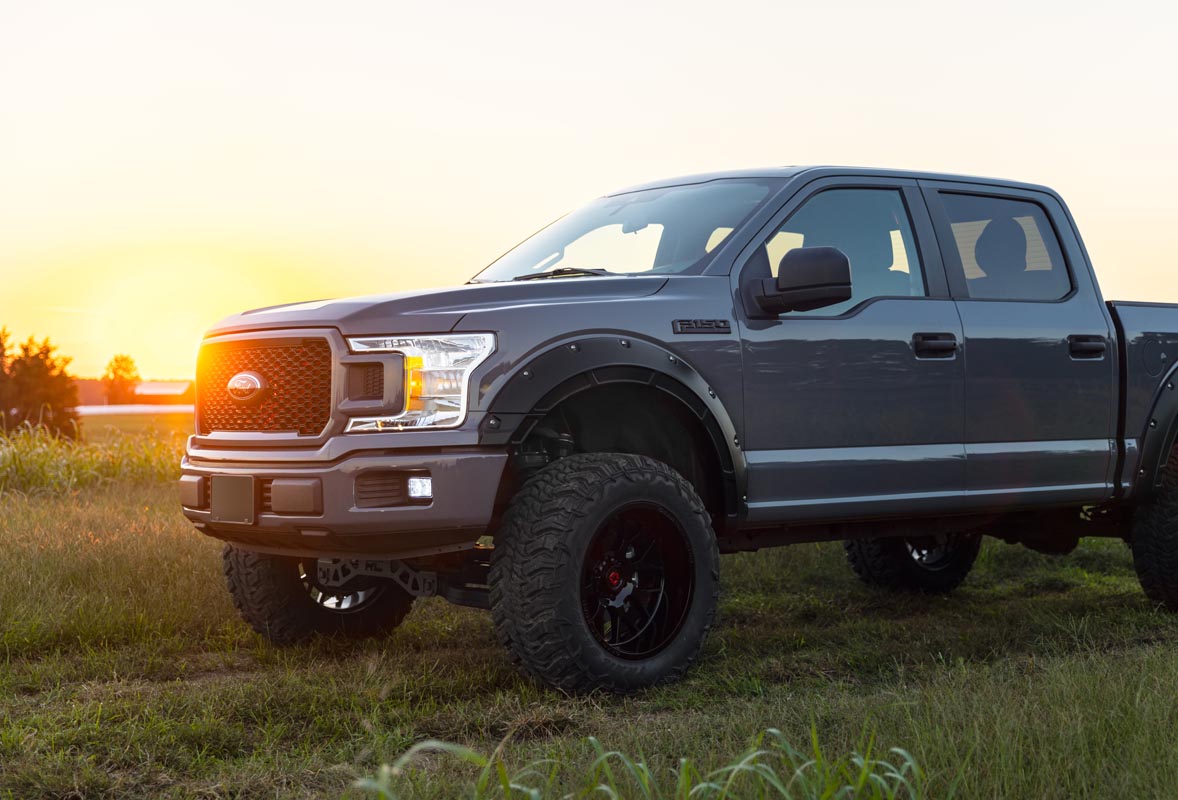 Defender Fender Flares | YZ Oxford White | Ford F-150 2WD/4WD (2015-2020)