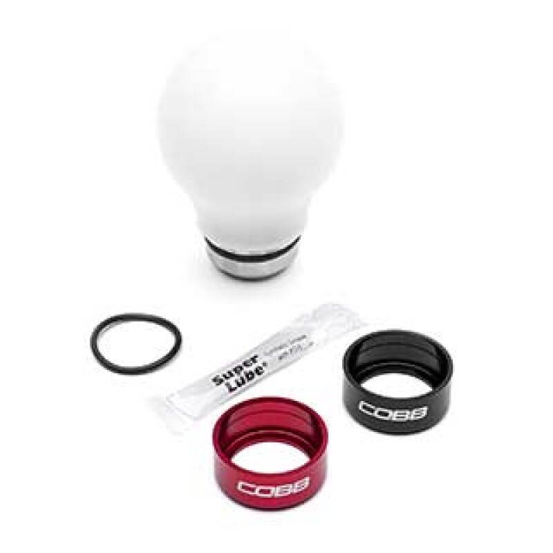 Cobb 2022+ Honda Civic Type R 6-Speed Short Weighted Cobb Knob - White