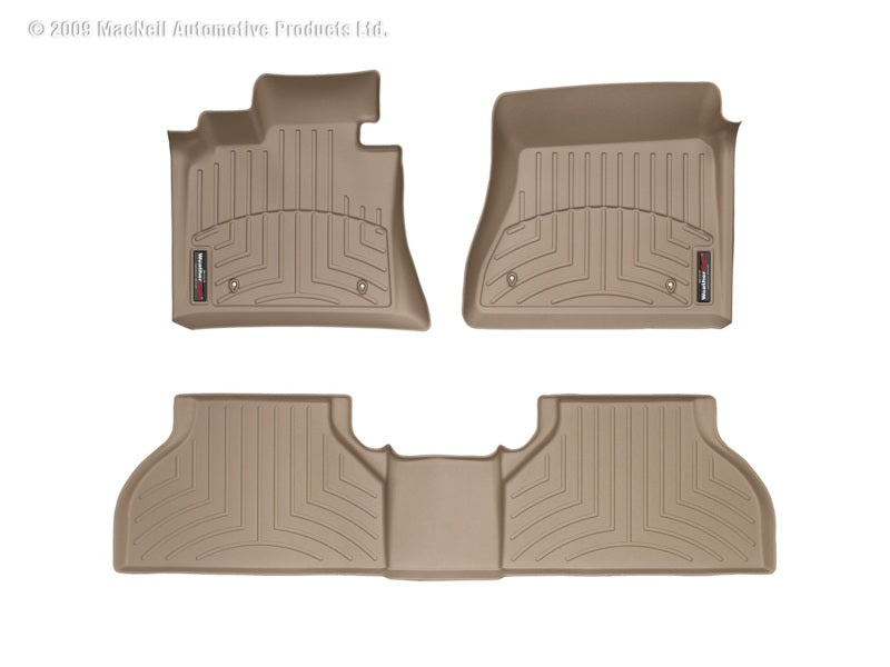 WeatherTech 07-12 Nissan Altima Coupe Rear FloorLiner - Tan