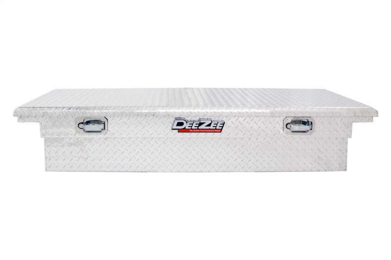 Deezee Universal Tool Box - Red Crossover - Single Lid BT Alum (Low)