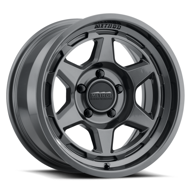 Method MR708 17x9 / -38mm Offset / 5x5 / 71.5mm CB - Gloss Titanium