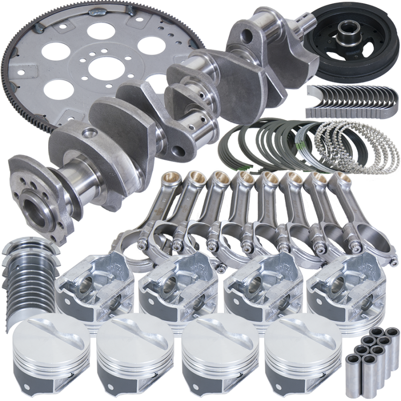 Eagle Chevy 350 Street and Strip Rotating Assembly 4.030In Bore / 3.750In Stroke / -12CC Dome