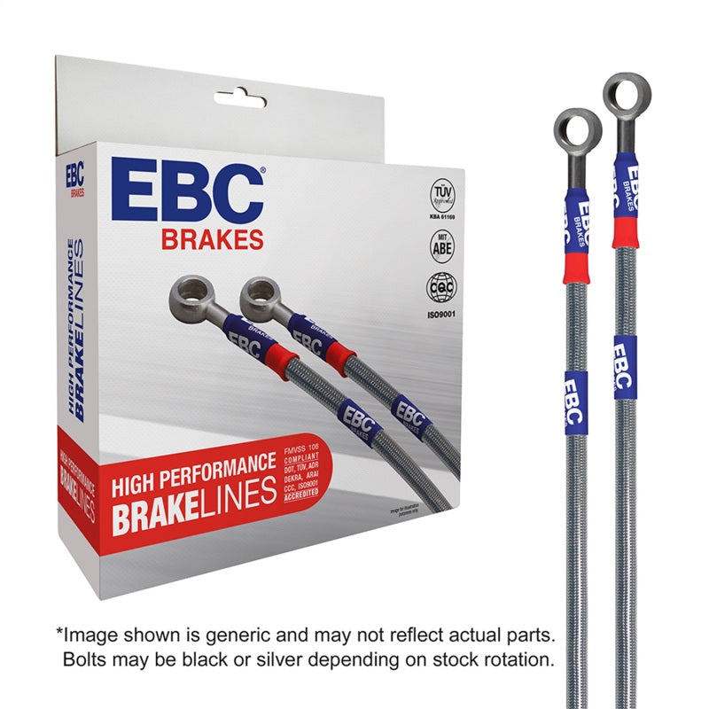 EBC 07-09 Volkswagen Eos 3.2L Stainless Steel Brake Line Kit