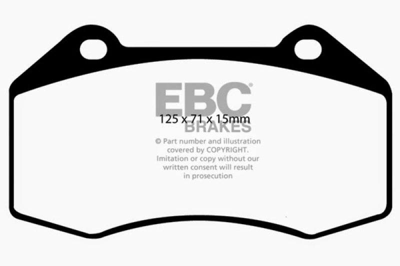 EBC 07-08 Chevrolet Cobalt 2.0 Supercharged (SS) Ultimax2 Front Brake Pads