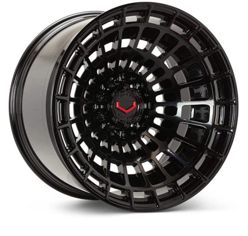 Vossen LCX-04 22x12 - 8x170 - ET44 - Ultra Deep - 125.1 - Gloss Black Wheel