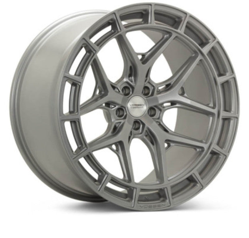 Vossen HFX-1 - 20x10.5 - ET9 - 5x112 - 66.56 - DEEP - SS - SATIN SILVER