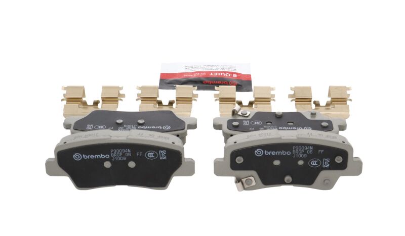 Brembo OE 2017 Hyundai Elantra/18-22 Ioniq/18-19 Sonata/16-17 Veloster Ceramic Brake Pad - Rear