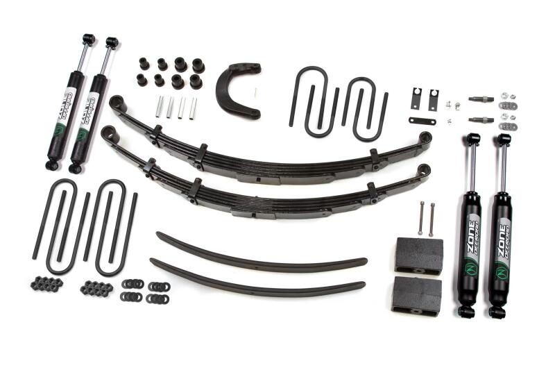 Zone Offroad 88-91 Chevy 3/4 Ton SUV 6in Suspension Lift-Zone Offroad-797 Offroad