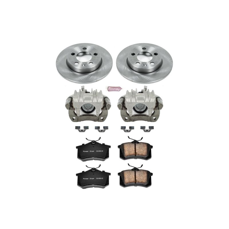 Power Stop 00-06 Audi TT Quattro Rear Autospecialty Brake Kit w/Calipers