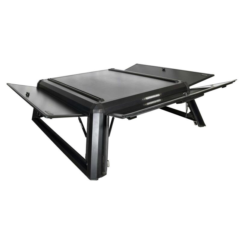 Westin 2024 Toyota Tacoma DC 6ft. Bed Aluminum Bed Topper Black - BOX 1 & BOX 2 (COMPLETE KIT)