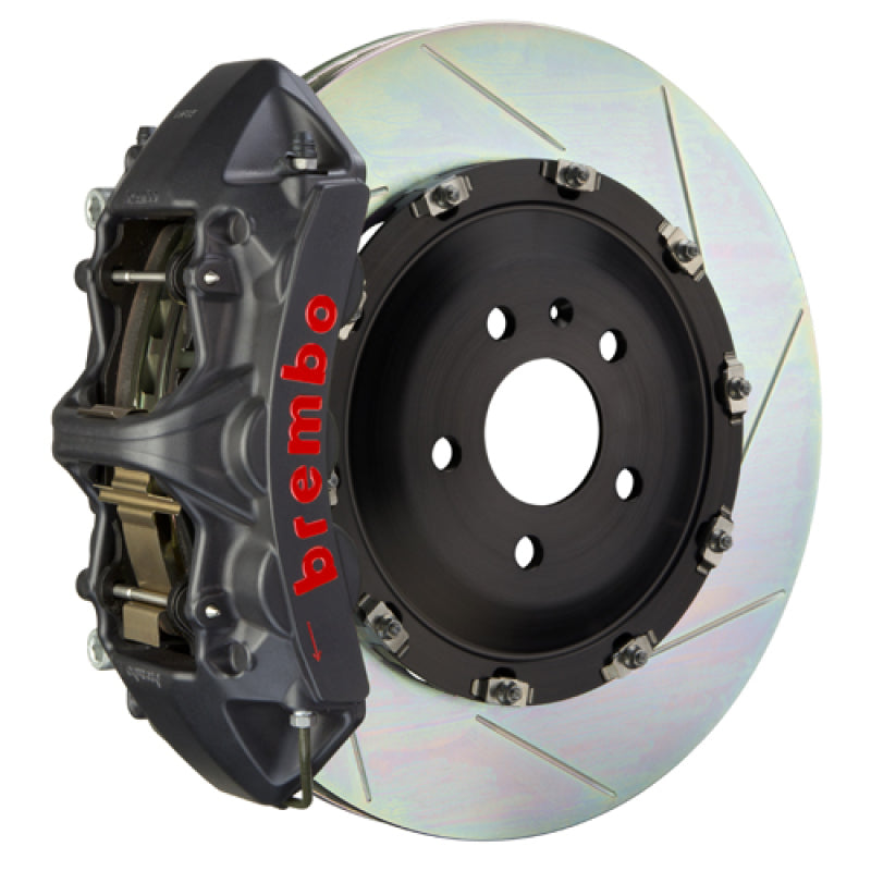 Brembo 10-16 E550 Sedan Fr GTS BBK 6Pis Cast 380x34 2pc Rotor Slotted Type1-Black HA